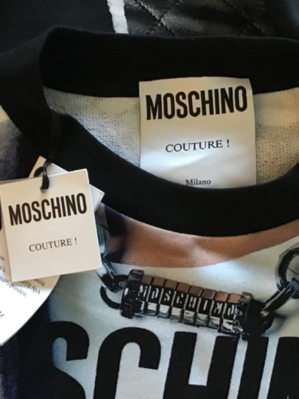 MOSCHINO COUTURE DRESS M - Picture 3 of 3